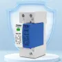 AC SPD 1P+NPE 275V 40kA T1+T2 защита от пренапрежение, снимка 6
