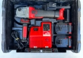 Milwaukee M18 CAG125X - Безчетков акумулаторен ъглошлайф 2x18V 4.0Ah, снимка 1