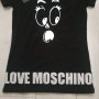 Памучна дамска тениска Love Moschino размер S, снимка 3