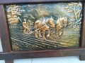 КАРТИНА-54Х40СМ-КОНЕ/ОРАН 1010251635, снимка 6