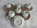 Порцеланов комплект чащи за кафе, снимка 3