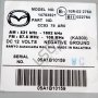 CD плеър Mazda 5 (I) 2005-2010 ID: 112837, снимка 2
