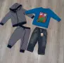 лот за момче/ ръст 80 см / яке-парка H&M, екип, блузка Next, нов дънков панталон George, снимка 4
