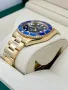 Rolex Submariner 41mm Yellow Gold Blue Dial Ceramic Automatic Различни Цветове, снимка 4