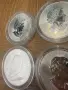 Лот инвестиционни сребърни монети по 1oz 9999 , снимка 9