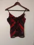 Нов дамски червен воален топ XS размер, снимка 1