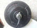 Работещ 5,5" двигател с гума,  24V / 250W от тротинетка, снимка 2