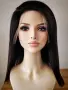 Естествена бразилска черна перука 40 см с Lace Front 13×4 – елегантност и естествен вид, снимка 6