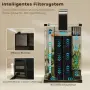 PawHut Комплект за Аквариум 36L Нано Аквариум с LED Осветление, снимка 5