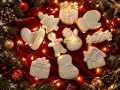 Коледни фигурки за оцветяване, снимка 1