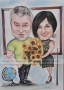 КАРИКАТУРИ,  ШАРЖ с пастели и моливи,ръчно рисувани  от снимка по ваш избор., снимка 7