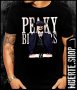 Черна тениска с щампа PEAKY BLINDERS, снимка 1 - Тениски - 40900945