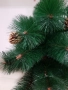 Зелена елха с шишарки , снимка 4