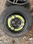 Джанта с гума , Крик и инструменти за мерцедес А класа Б класа w245 w169 резервна гума патерица, снимка 3