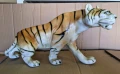 Голяма порцеланова фигура тигър Royal Dux, снимка 1