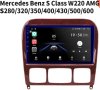 Mercedes 9 инча w220 android мултимедия навигация андроид мерцедес, снимка 2