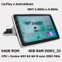 10" 1-DIN мултимедия с Android 12, 8-core, 4/64GB, RDS, снимка 1