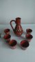 Троянска керамика, сервиз за ракия с 6 чашки и лот съдове. , снимка 3
