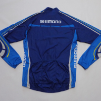 вело горнище shimano джърси тениска шосе колоездене мъжко оригинал XL, снимка 2 - Спортни дрехи, екипи - 44752004