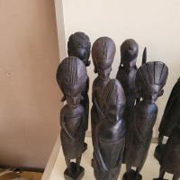 Африканси статуетки Антики НАМАЛЕНИ, снимка 9 - Антикварни и старинни предмети - 41323672