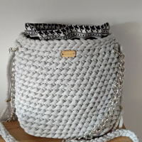 Дамски луксозни плетени чанти ръчно изработени , снимка 3 - Чанти - 34820731