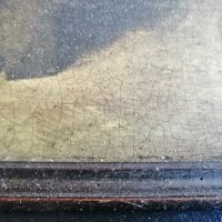 Стара Барокова Картина Adriaen Brouwer 1635 г., снимка 5 - Антикварни и старинни предмети - 35802213