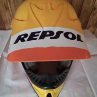 Axo Repsol Marc Coma мото шлем каска за мотокрос, снимка 2 - Аксесоари и консумативи - 33920408