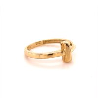 Златен дамски пръстен 1,75гр. размер:57 14кр. проба:585 модел:16623-3, снимка 3 - Пръстени - 40633303
