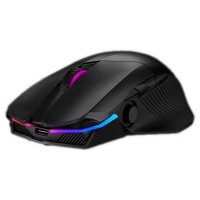 Мишка Безжична и USB Геймърска Asus ROG Chakram 90MP02N1-BMUA00 16000dpi 13btns Черна Оптична RGB, снимка 1 - Клавиатури и мишки - 42526524