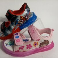 Детски светещи сандали герой., снимка 10 - Детски сандали и чехли - 40820126