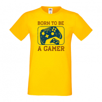 Мъжка тениска Born To Be A Gamer, снимка 9 - Тениски - 36193102