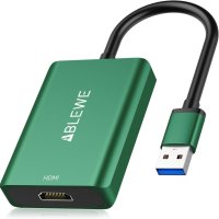 USB към HDMI адаптер, ABLEWE за MAC и Windows, снимка 2 - Суичове - 41755707