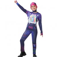 Детски парти, карнавален костюм с еднорог- Брайт Бомбър,Фортнайт Fortnite Brite Bomber, снимка 1 - Детски комплекти - 39909268