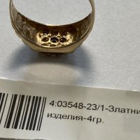 Златен пръстен 4.04гр., снимка 4 - Пръстени - 41889104