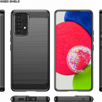 Samsung Galaxy A53 / A53 5G - Удароустойчив Кейс Гръб CARBON, снимка 3 - Калъфи, кейсове - 36310656