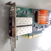 Мрежов адаптер Chelsio T420-CR 10GbE SFP+ DP PCIe Ethernet RDMA iWarp, снимка 1 - Мрежови адаптери - 40995491