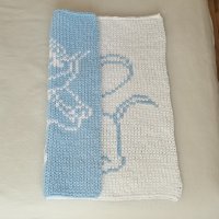 Ръчно плетени одеяла , снимка 8 - Спално бельо и завивки - 44470706