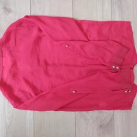 Разкошна червена риза , снимка 2 - Ризи - 41632791