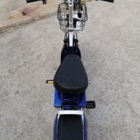 Електрически Скутер-Велосипед EBZ16 500W - BLUE (с преносима батерия), снимка 7 - Мотоциклети и мототехника - 34459570