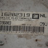 Компютър двигател Delco за Opel Vectra B 1.6 GM 16202319 NL CMXJ, снимка 2 - Части - 39760759