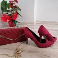 Обувки Чанта дамски , снимка 2 - Дамски елегантни обувки - 40266539