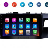 Мултимедия, за Toyota Corolla, Двоен дин, Навигация, дисплей, 2 DIN, плеър, екран, Android, Андроид, снимка 2 - Аксесоари и консумативи - 40198615