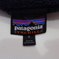 полар patagonia synchilla горнище оригинален туризъм планина мъжки S, снимка 4 - Спортни дрехи, екипи - 44604247