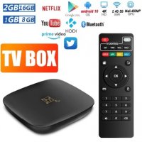 Смарт ТВ Бокс, Android TV Box D9, 5G, 4К UHD, Dual WiFi, 8GB RAM, 128GB ROM, снимка 1 - Приемници и антени - 38951138