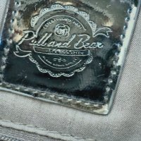  Дамска чанта Pull & bear oригинал, змийски мотив, много сладък модел, мн. запазена, снимка 4 - Чанти - 13556062