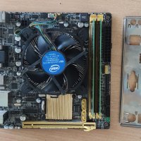 Компютърни компоненти комплект ASUS H81I + Intel Celeron + 8GB DDR4 + FAN КОМПЮТЪР, снимка 3 - За дома - 41887268