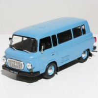 Barkas B1000 микробус 1963 - мащаб 1:43 на DeAgostini моделът е нов в блистер, снимка 5 - Колекции - 44494293