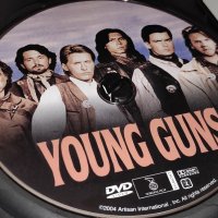 Young Guns DVD, снимка 2 - DVD филми - 35895229