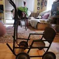 Стара антикварна количка за кукли , снимка 3 - Други ценни предмети - 40827025