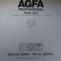 Магнетофонна лента AGFA Profesional PEM 369, снимка 1 - Декове - 44725298